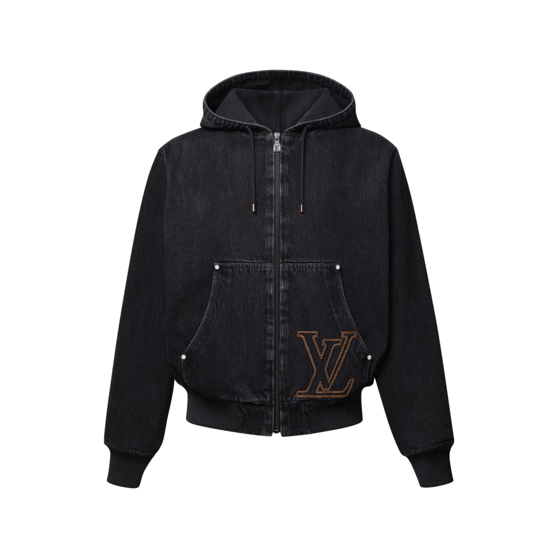 LV ワークウェア フーデッドデニムブルゾン ｜ルイ・ヴィトン 公式